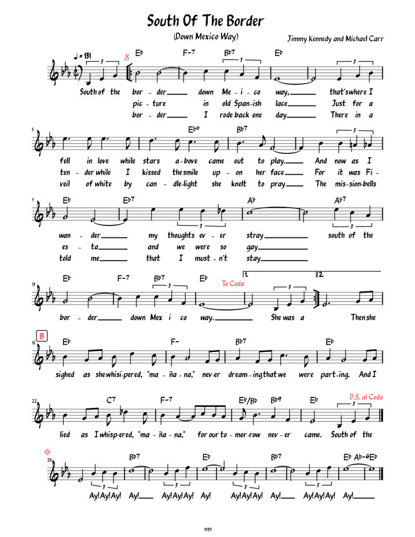 South Pacific Vocal Score