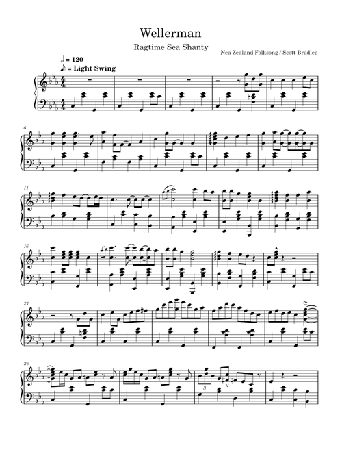 Wellerman - Ragtime Sea Shanty