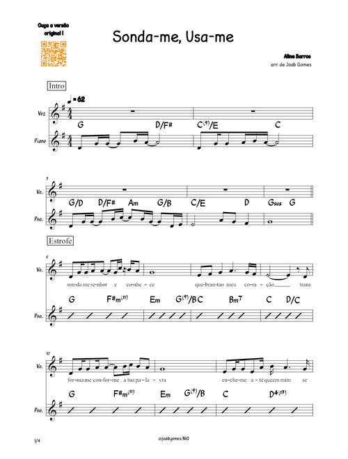 Sonda-me – Aline Barros .