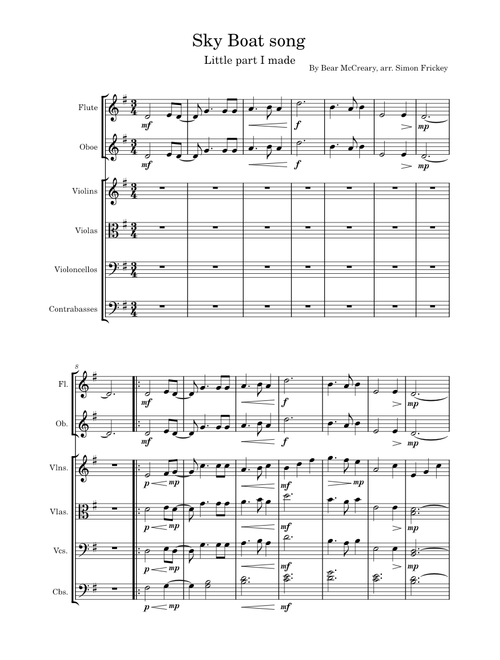 Sky Boat Song – Bear McCreary Sky Boat song