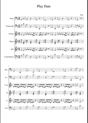 Play Date - Melanie Martinez Sheet Music for Piano (Solo) easy ...