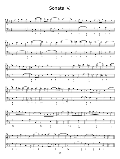 12 Sonaten - J. B. Loeillet de Gant