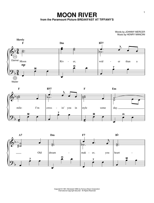 Moon River (Arr. Gary Meisner) - Henry Mancini, Andy Williams (Accordion)