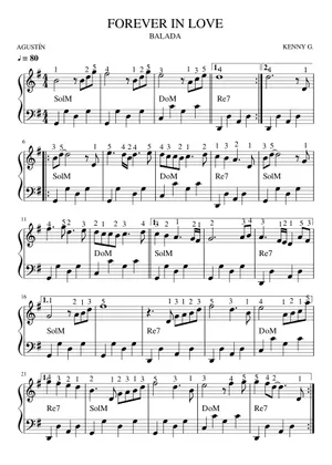 Forever in Love Sheet music for Flute (Solo) | Musescore.com Forever in Love Sheet music for Flute (Solo) | Musescore.com