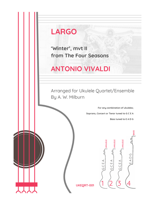 Largo, Winter, movement 'II' from The Four Seasons (Arr. Andrew Milburn) - Vivaldi (Small Ensemble)