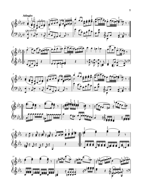 Sonata No. 17, 2nd Movement K. 570