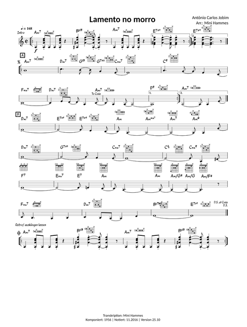 Antônio Carlos Jobim - Lamento no morro