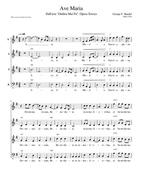 Ave Maria - Largo Handel