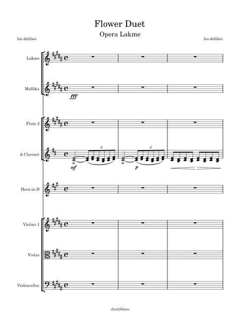 The Flower Duet – Léo Delibes Flower Duet