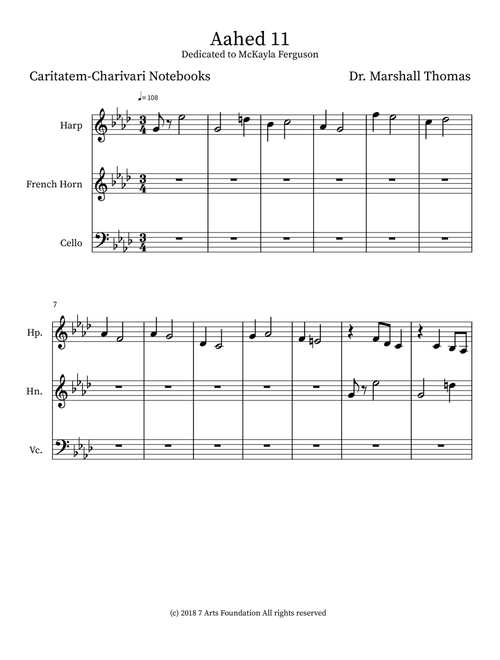 Aahed 11 - Celebrity Chamber Players (Small Ensemble)