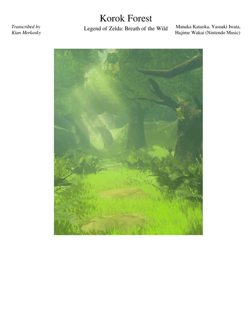Korok Forest - Breath of the Wild