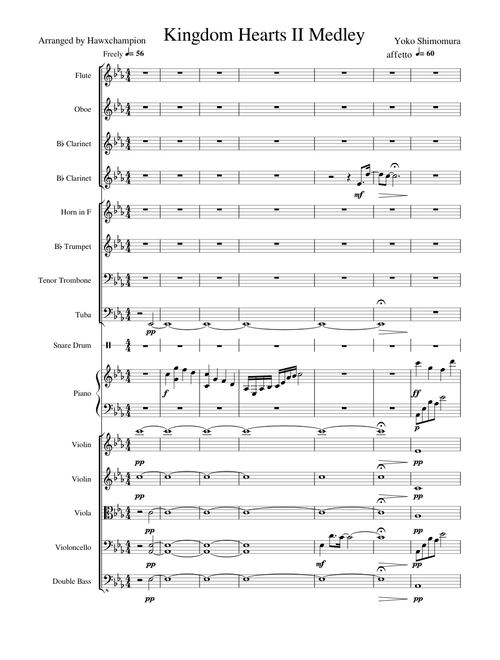 Kingdom Hearts II Medley (WIP)