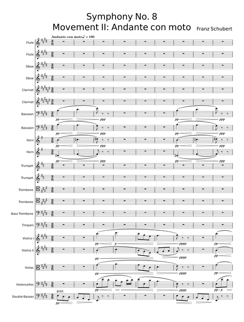 Symphony No.8, D.759 - Franz Schubert