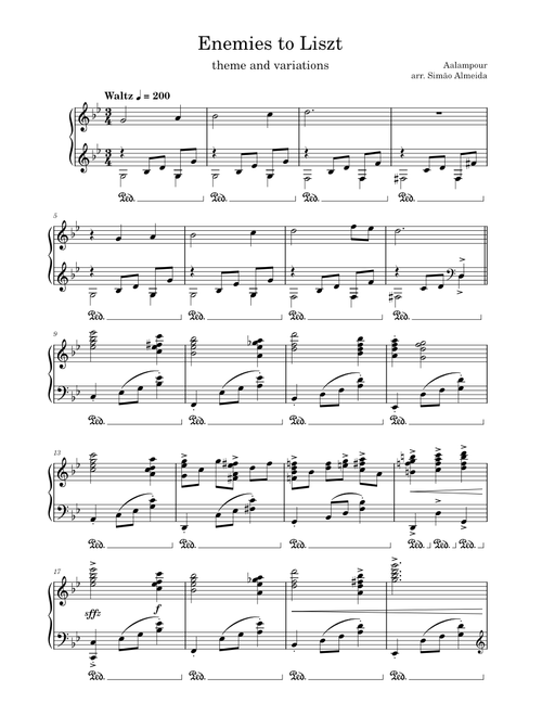 Enemies to Liszt