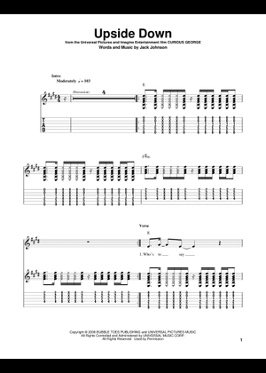 【お気にいる】 of version Official Play Upside Jack by music sheet down アート・デザイン・音楽