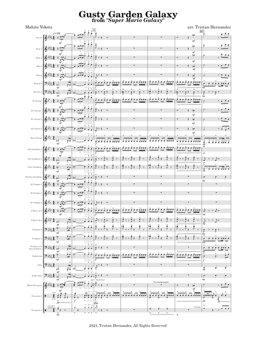 Gusty Garden Galaxy – Mahito Yokota (arr. Tristan Hernandez)