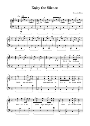 Enjoy the silence – Depeche Mode Depeche Mode - Sibeling dit