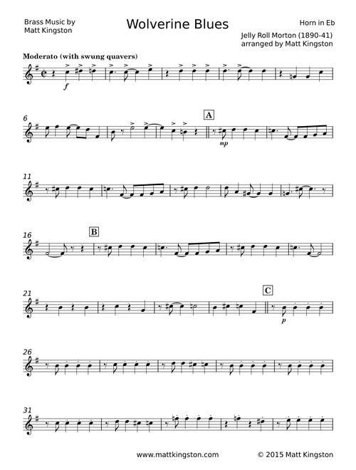 Wolverine Blues - Jelly Roll Morton