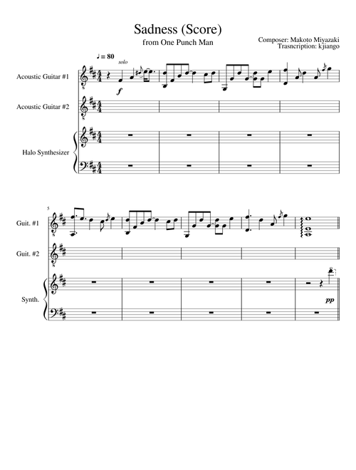 Sadness (Score)