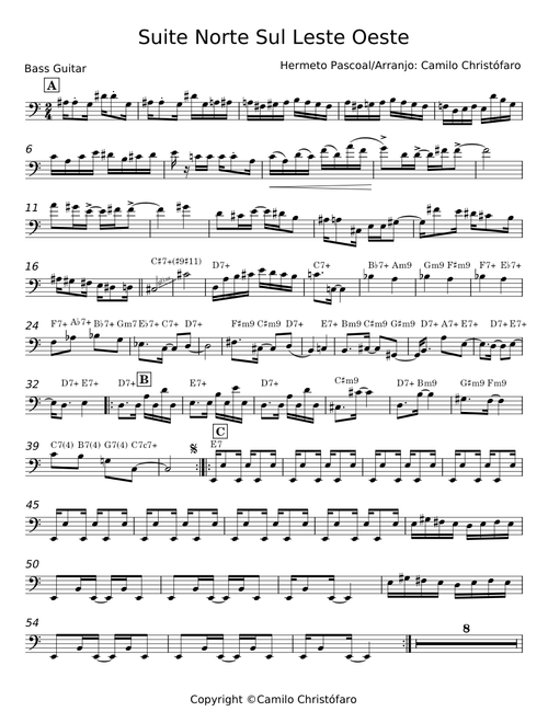 Suite Norte, Sul, Leste, Oeste - Hermeto Pascoal