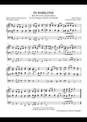 Play Official version of IN BABILONE (Hail Thou Once Despised Jesus ...