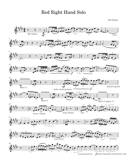 What if Tommy Shelby played trumpet – Oli Parker