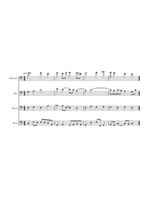 Chorale – Johann Sebastian Bach