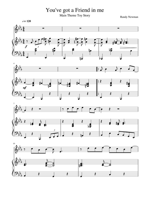 Main Theme - Toy Story (Randy Newman - You've got a Friend in me)