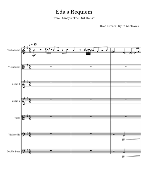 Eda's Requiem - Brad Breeck