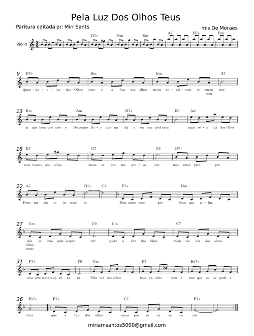 Pela luz dos olhos teus - Antônio Carlos Jobim