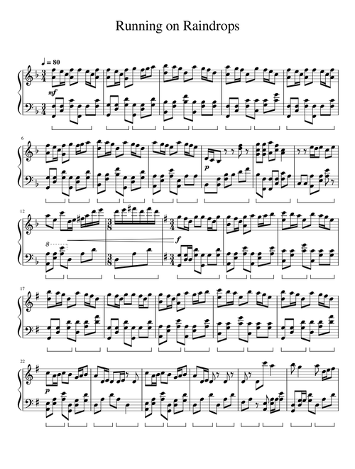 Running on Raindrops – James Newton Howard