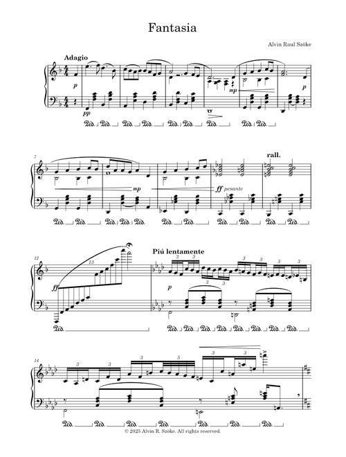 Fantasia in F Major - Alvin Raul Szőke