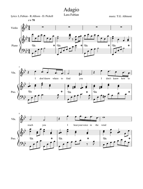 Adagio (Lara Fabian)
