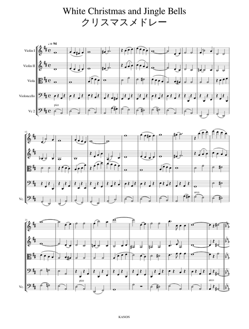 Christmas Medley White_Christmas to Jingle Bells