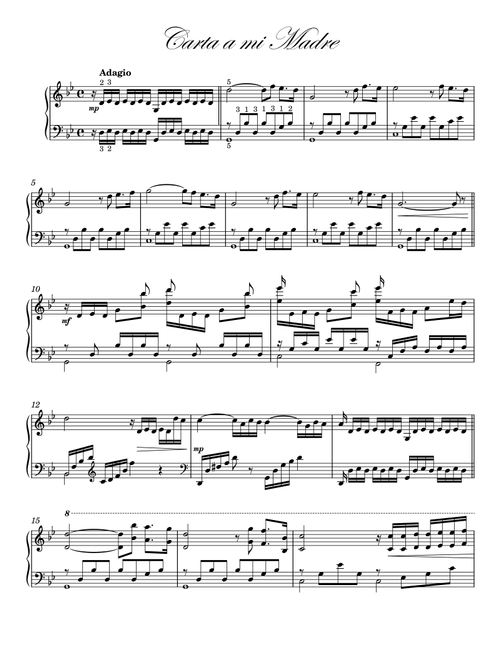 Carta a mi madre - Richard Clayderman (Instrumental Solo)