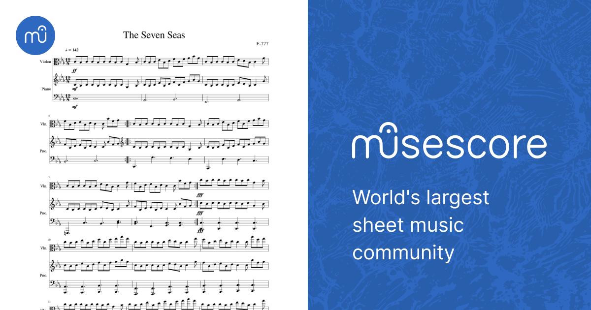 値下げ・CHANGES for 7 Flutes スコア&パート譜 Seven Pieces for Three Woodwinds (performance score) - FL - Trevco