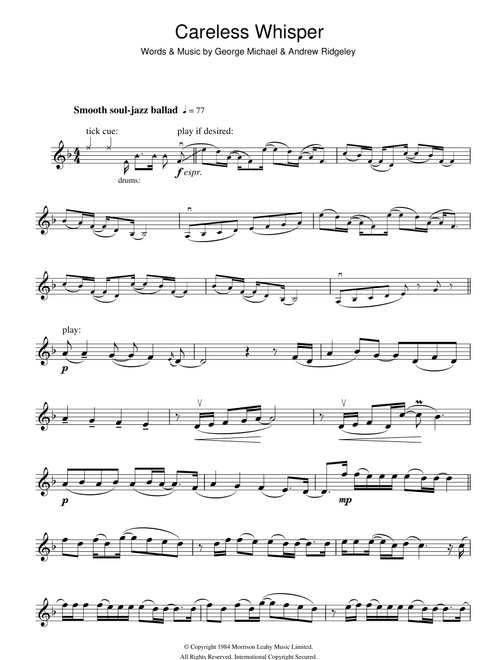 Careless Whisper - George Michael (Violin Solo)