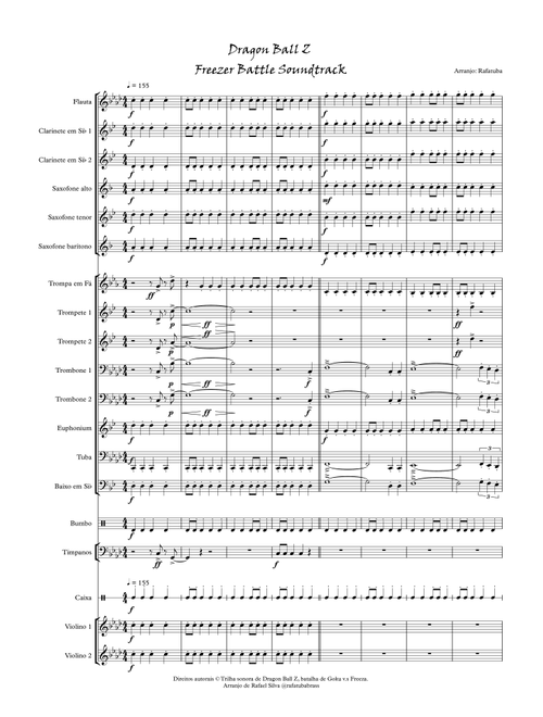 Dragon Ball Z (Arr. Arranjo: Rafael Silva) - Shunsuke Kikuchi (Concert Band)
