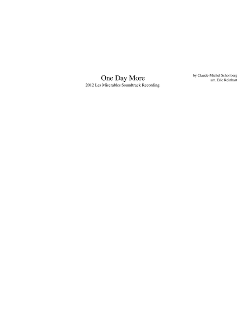 One Day More