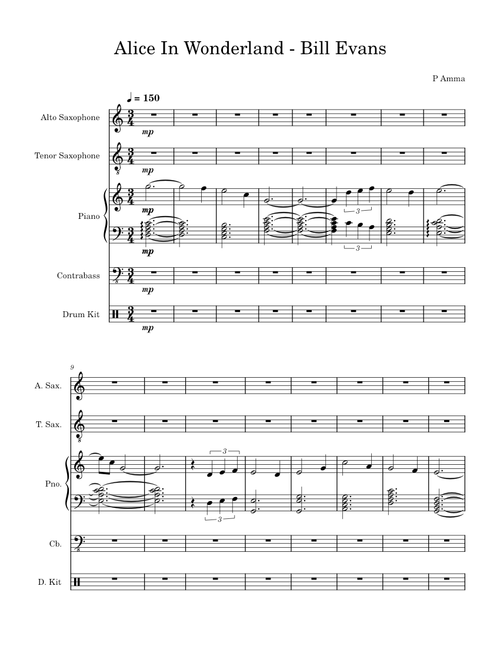 Alice In Wonderland – Bill Evans