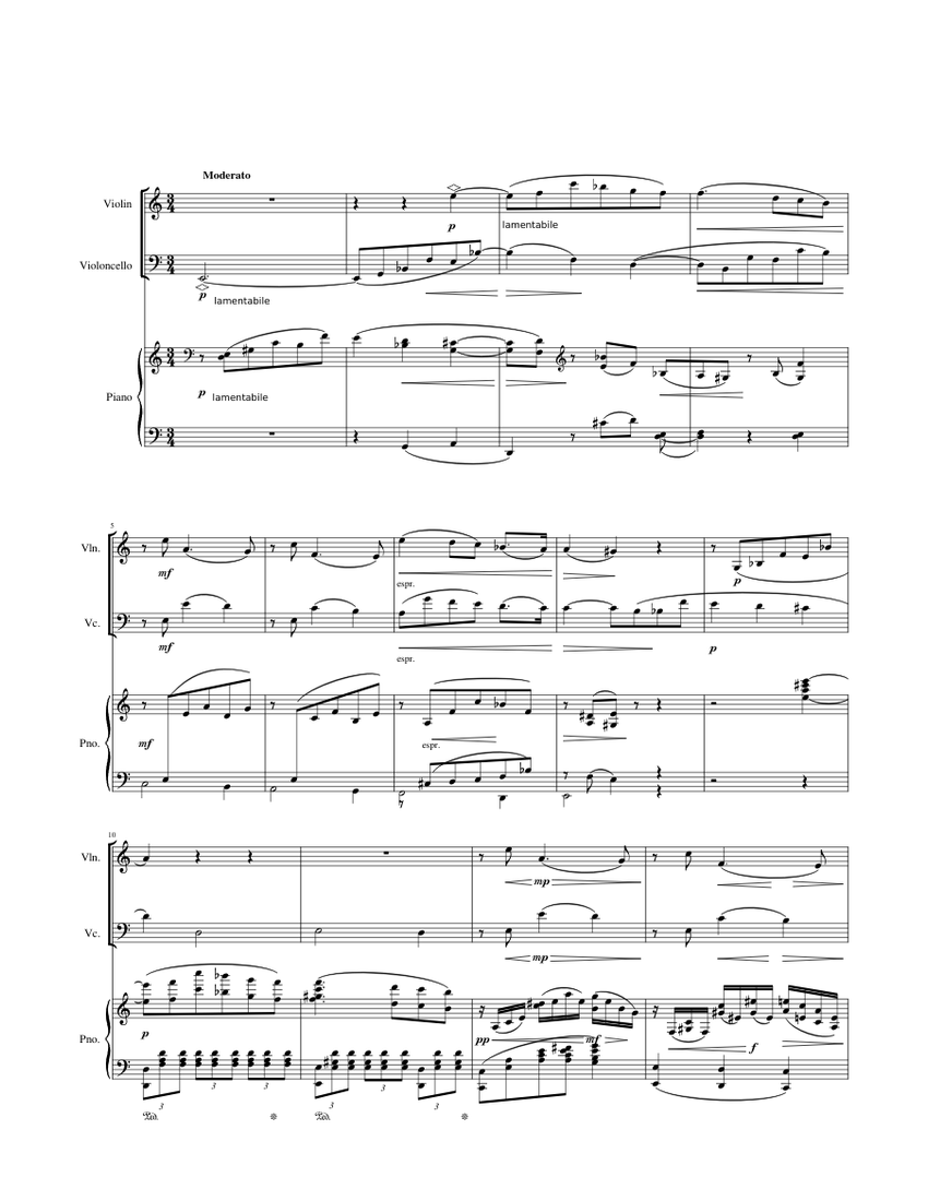 東京芸術大学作曲科三次試験2018過去問2.5 Sheet music for 東京芸術大学作曲科三次試験2018過去問2.5 Sheet music for