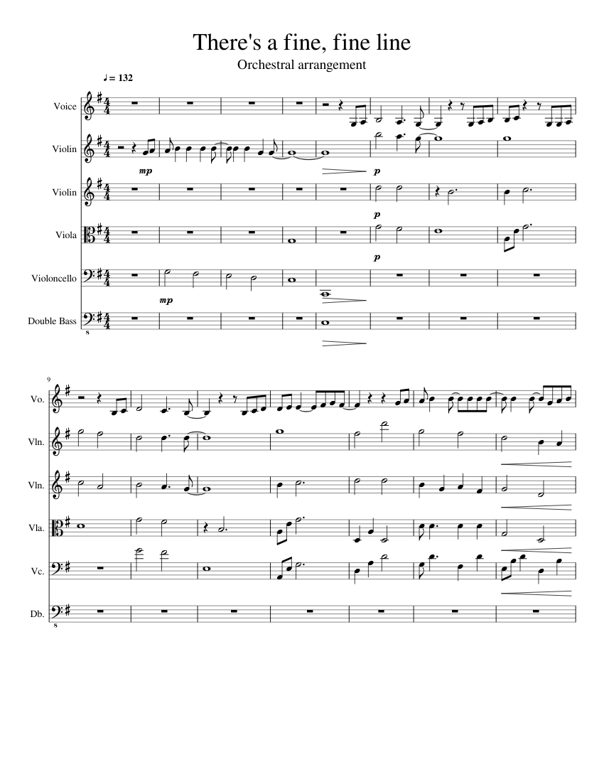 There's a fine, fine line piano tutorial