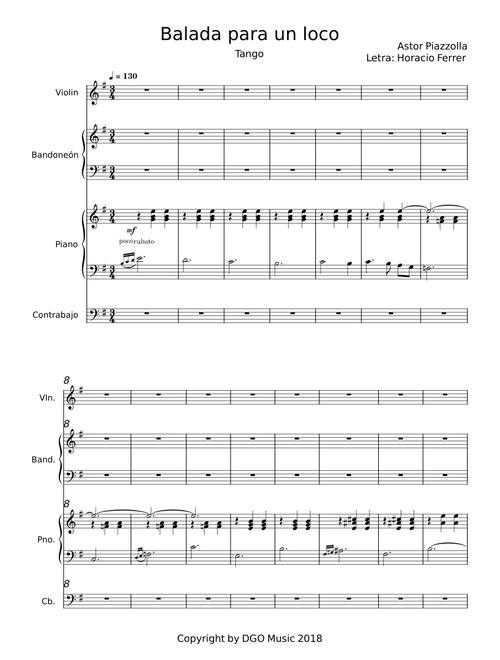 Balada para un loco - Astor Piazzolla