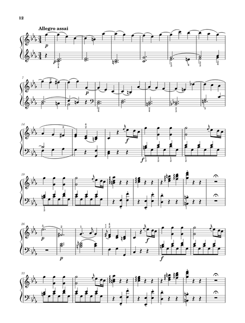 Sonata No. 14, 3rd Movement K. 457