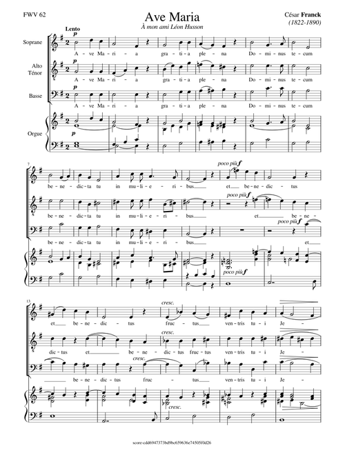 Ave Maria - Franck