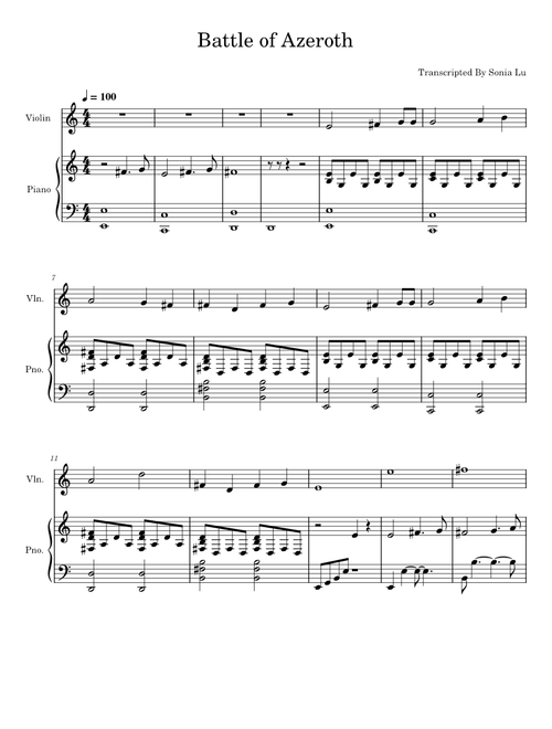 Battle_of_Azeroth with violin