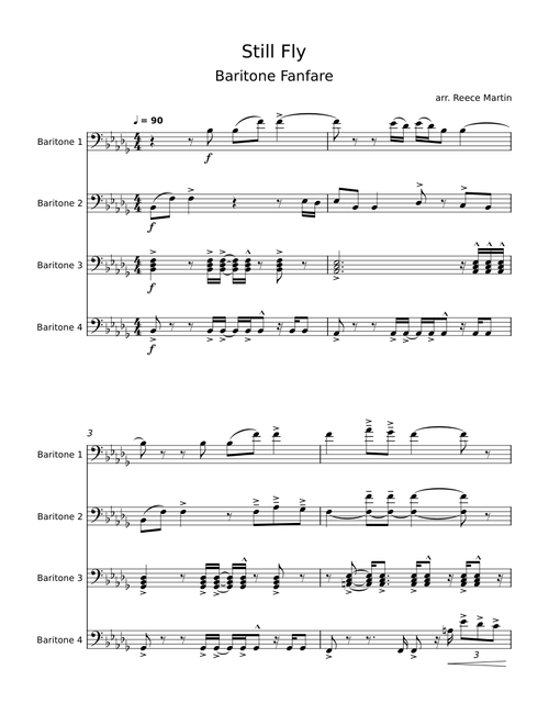 Still Fly (Baritone Fanfare)