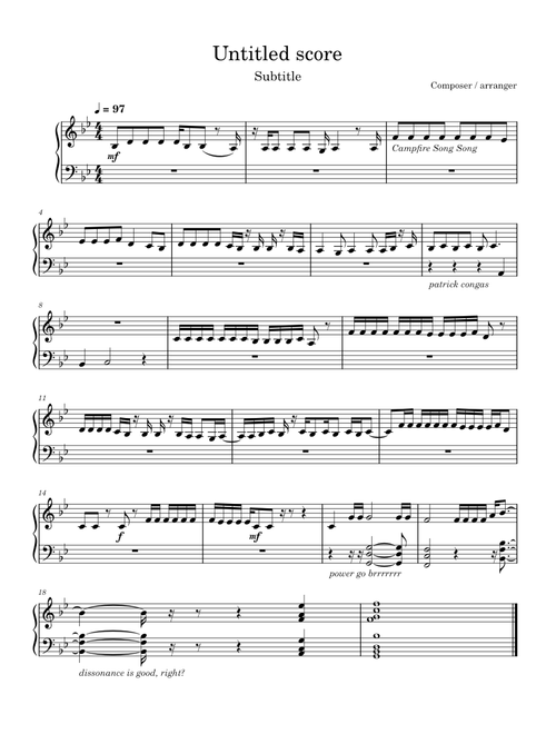 Campfire Song Song