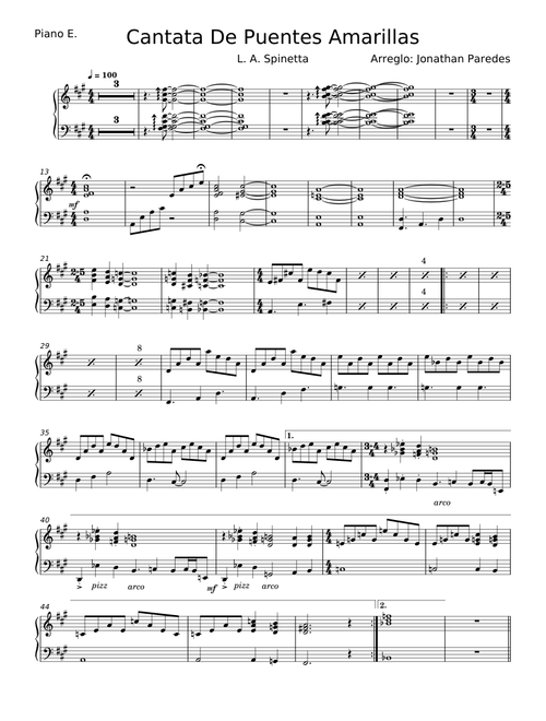 Cantata De Puentes Amarillos - Luis Alberto Spinetta