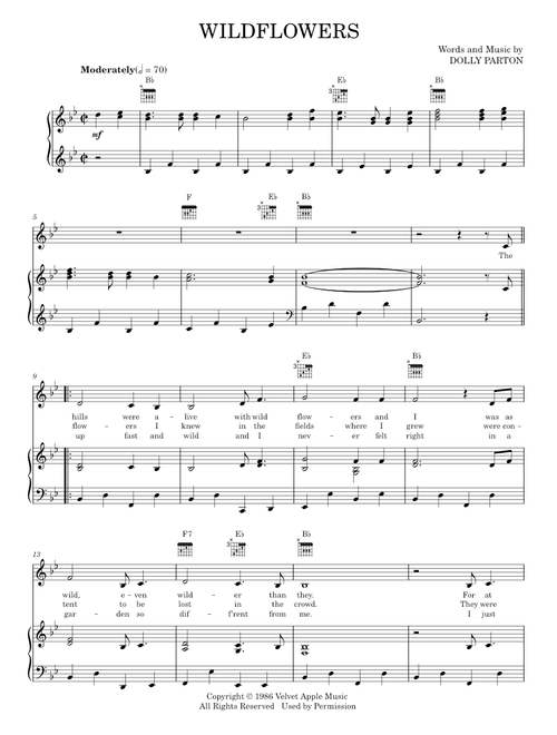 Wildflowers - Dolly Parton